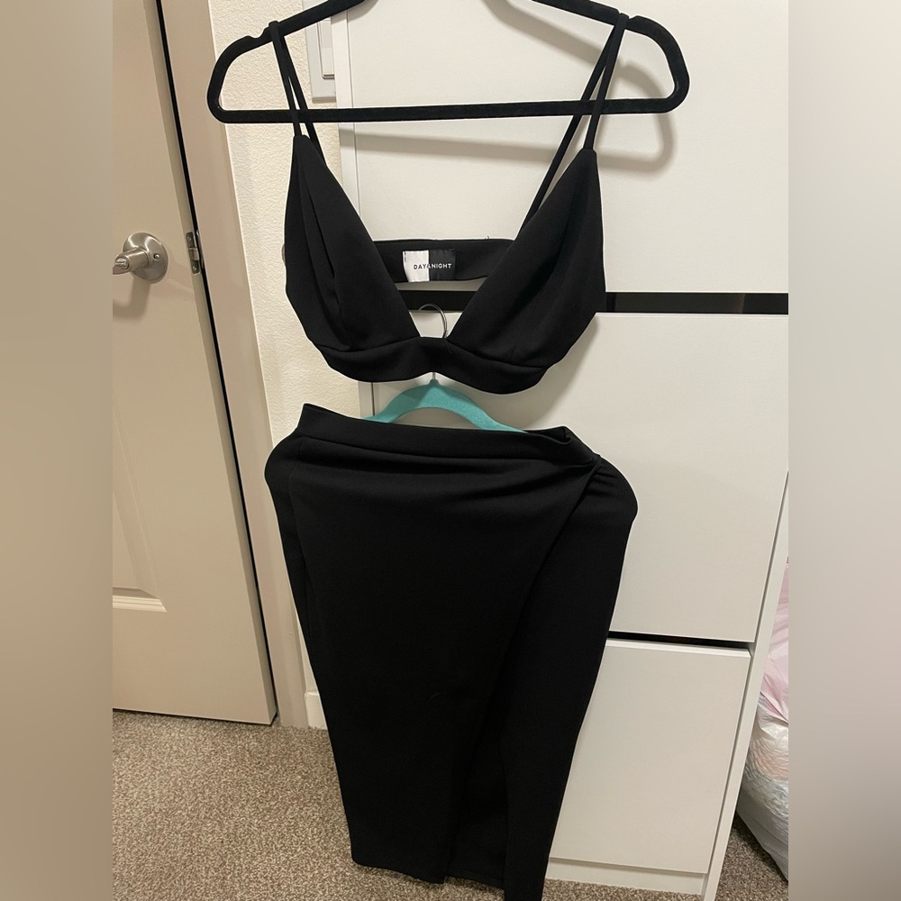 Black Two-Piece Set